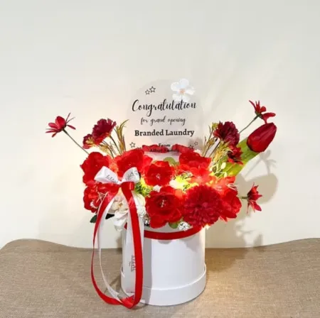 Bloom Box Akrilik Ucapan Grand Opening Kabupaten Kediri